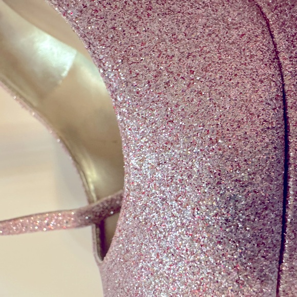Light pink glitter heels - Picture 2 of 5